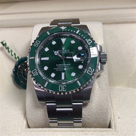 rolex hulk submariner price uk|rolex hulk submariner retail price.